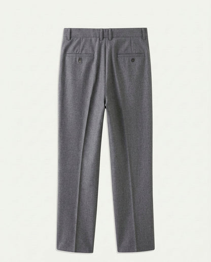 Men's Straight Leg Chino Trousers - Grey