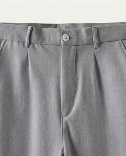 Men's Straight Leg Chino Trousers - Grey